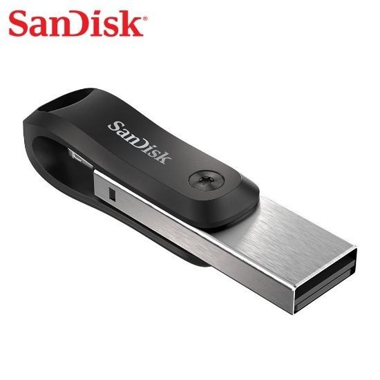 SanDisk iXpand Go OTG 儲存裝置 64G 128G 256G 旋轉 隨身碟 iPhone 適用-細節圖3
