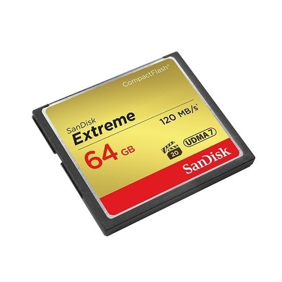 SanDisk Extreme 64GB CF 記憶卡 120M 專業攝影師 錄影師 高速記憶卡-細節圖2