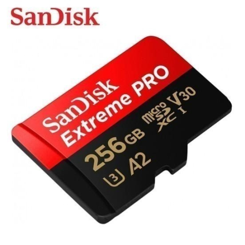 SanDisk 256G Extreme PRO A2 V30 microSD 記憶卡 高速 200MB