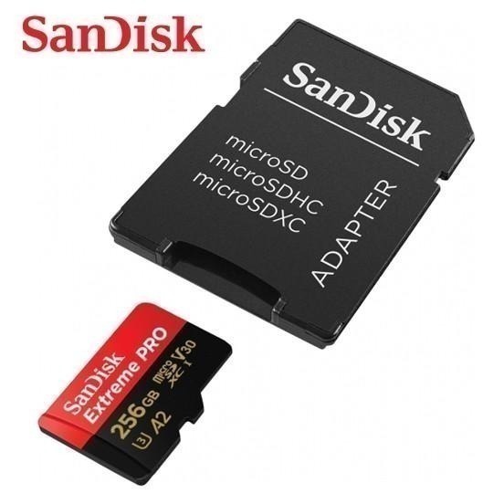 SanDisk 256G Extreme PRO A2 V30 microSD 記憶卡 高速 200MB-細節圖4