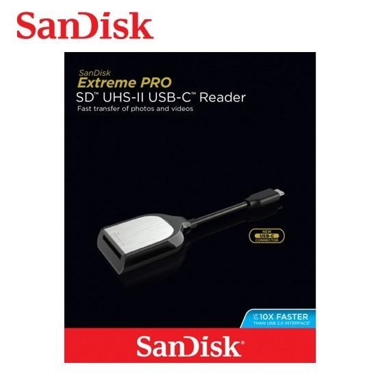 SanDisk Extreme PRO SD UHS-II Type-C 高速 讀卡機 SDDR-409 相機大卡專用-細節圖6