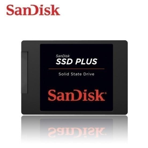 SanDisk 240G 480G 1TB 2TB SSD PLUS 2.5吋 SATA3 固態硬碟 薄型設計