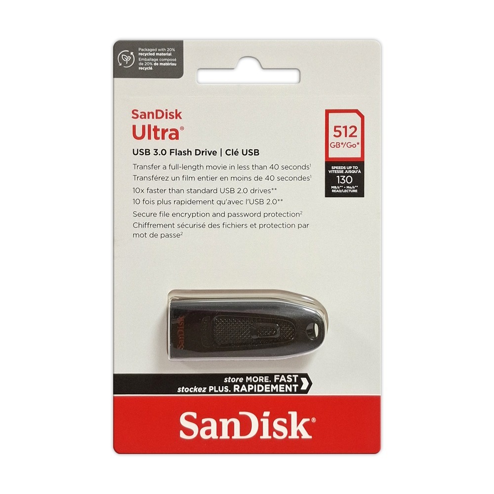 SanDisk Ultra CZ48 128G 256G 512G 1TB USB 3.0 隨身碟 130MB/s-細節圖4