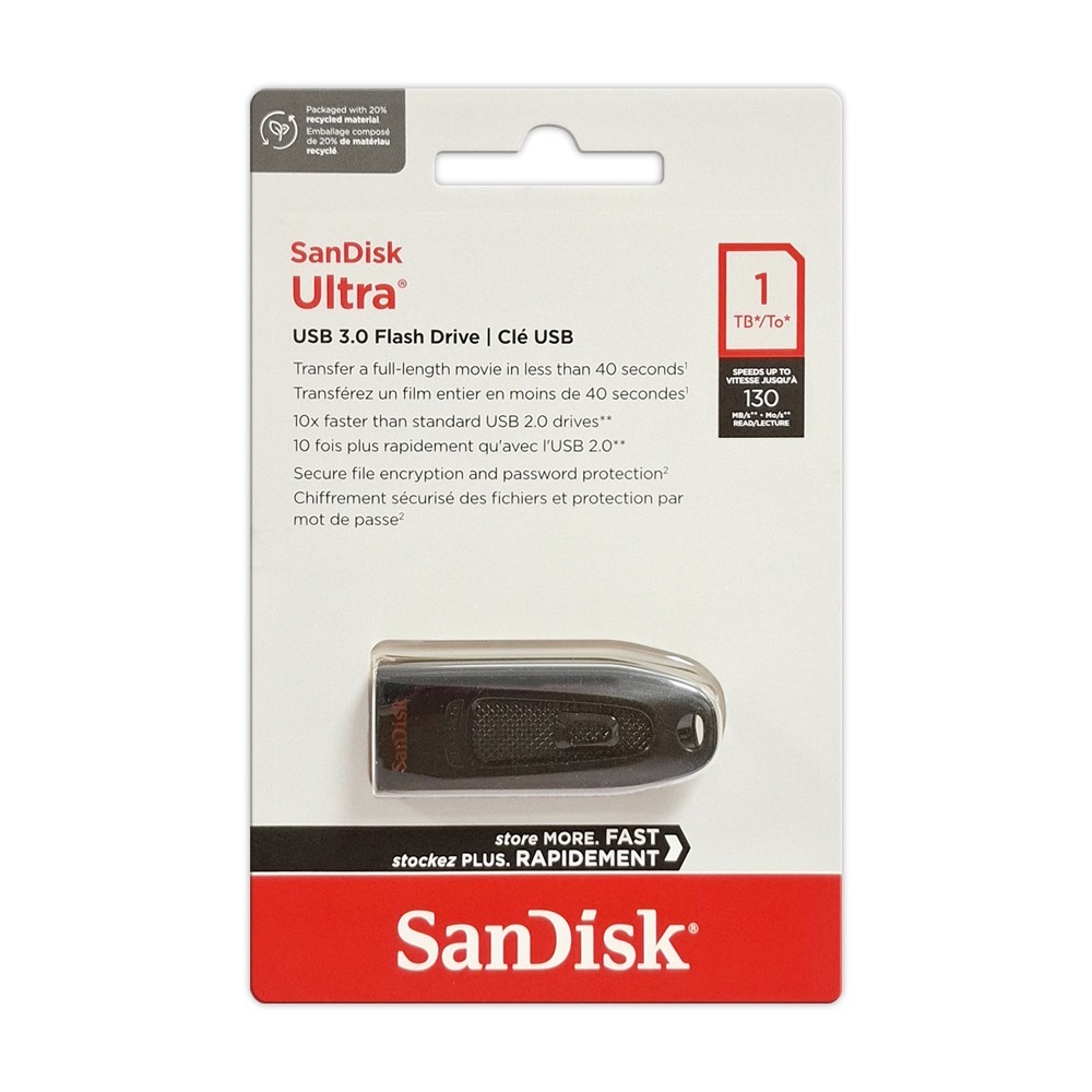 SanDisk Ultra CZ48 128G 256G 512G 1TB USB 3.0 隨身碟 130MB/s-細節圖5