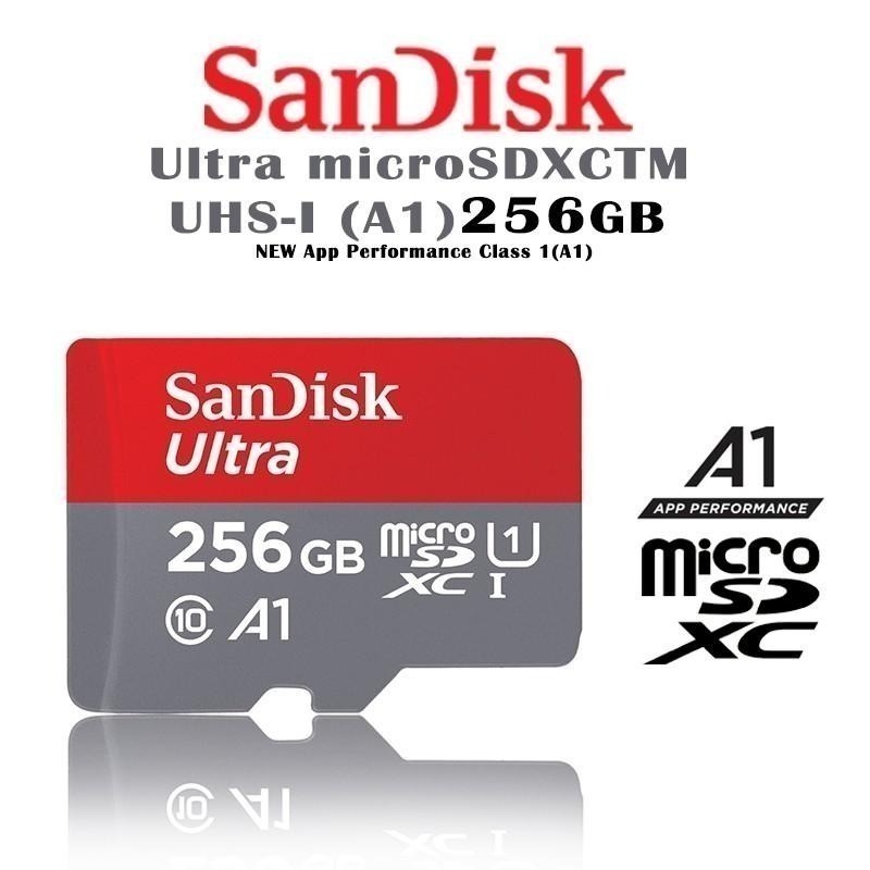 SanDisk ULTRA 256G A1 microSDXC UHS-I 記憶卡 傳輸150MB SWITCH 適用-細節圖3