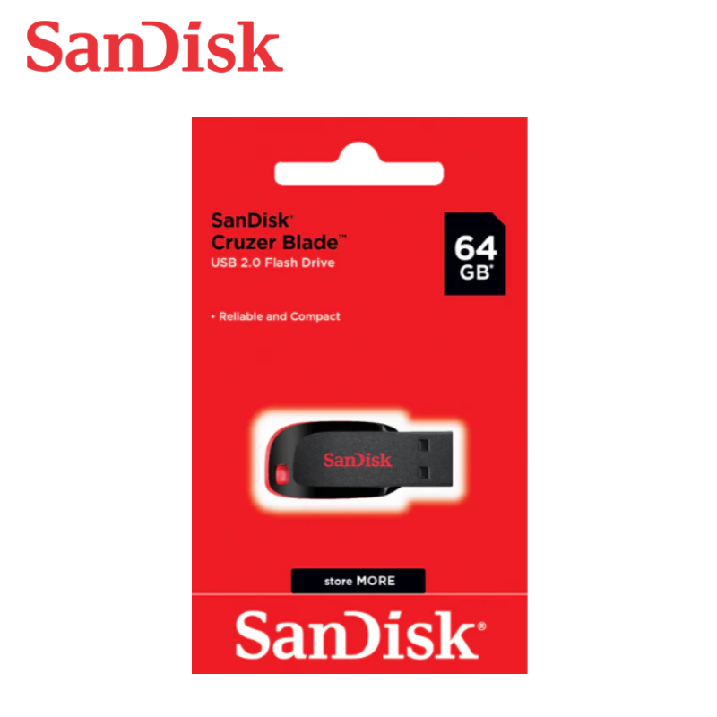 SanDisk 64G 128G Cruzer Blade CZ50 USB 2.0 隨身碟-細節圖4