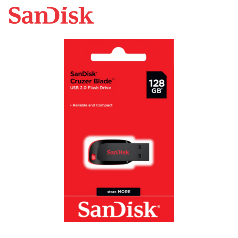 SanDisk 64G 128G Cruzer Blade CZ50 USB 2.0 隨身碟-細節圖5