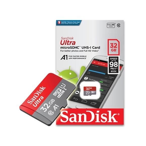 SanDisk ULTRA A1 microSDHC UHS-I 32G 記憶卡 傳輸最高 120MB-細節圖2