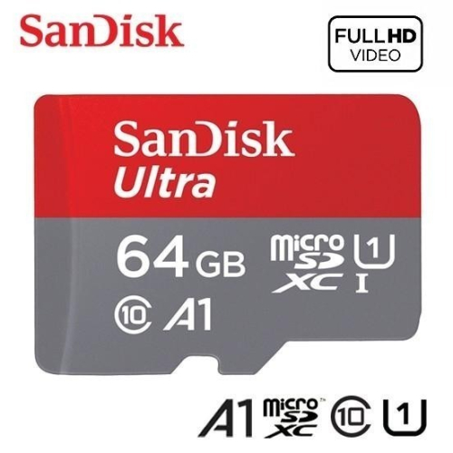 SanDisk 64G ULTRA A1 microSDXC UHS-I U1 記憶卡 手機 switch 適用