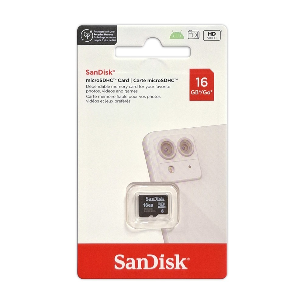 SanDisk 16GB Class 4 C4 microSD 記憶卡 手機擴充 手機記憶卡-細節圖2