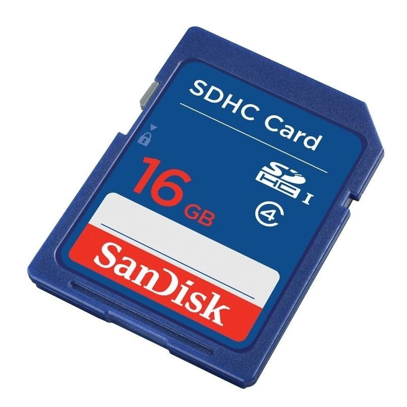 SanDisk 16G Class 4 C4 SDHC 相機記憶卡 大卡-細節圖2