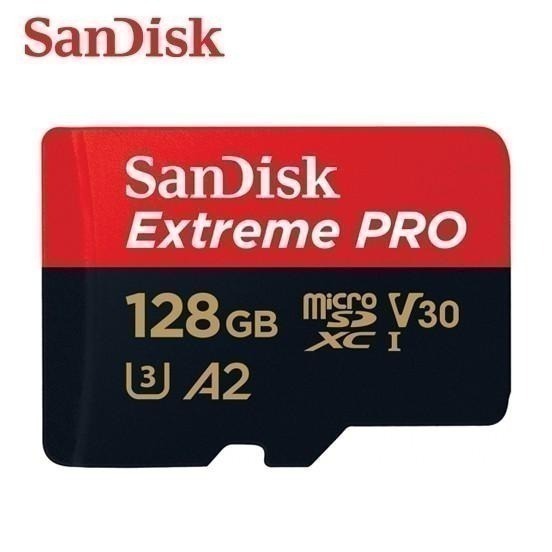 SanDisk 128G Extreme PRO A2 V30 microSD 記憶卡 U3 UHS-I 高速 200M-細節圖3