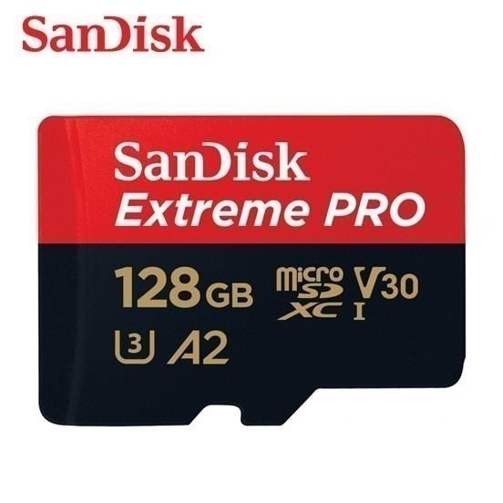 SanDisk 128G Extreme PRO A2 V30 microSD 記憶卡 U3 UHS-I 高速 200M-細節圖4