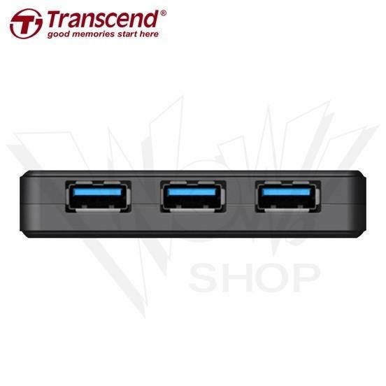 創見 Transcend 極速 USB 3.1 4埠 HUB 集線器 TS HUB3K 附變壓器 二年 保固-細節圖5