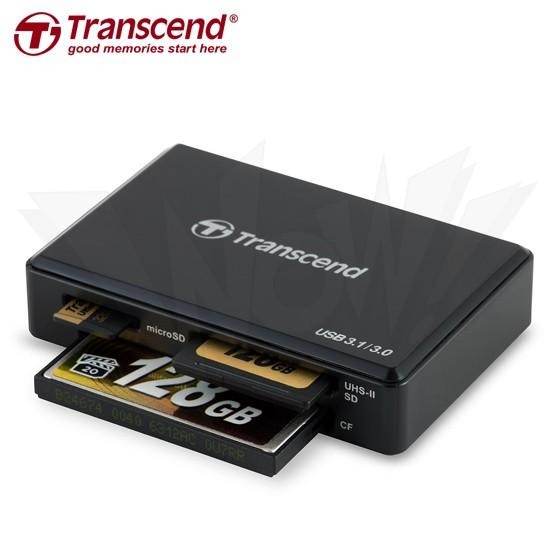 Transcend 創見 RDF9 USB 3.1/3.0 UHS-II 多合一 讀卡機 讀寫260MB  非晶片讀卡機-細節圖3