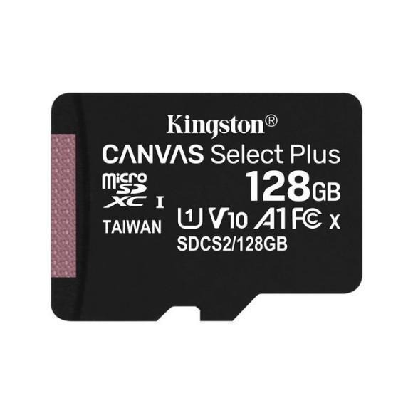 金士頓 128G CANVAS Select Plus microSDXC C10 記憶卡 TF 小卡-細節圖6