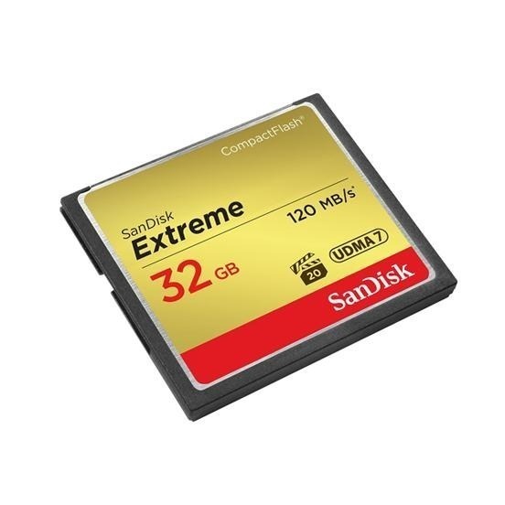 SanDisk Extreme CF 120M 32GB 記憶卡 專業攝影師 錄影師 高速記憶卡-細節圖2