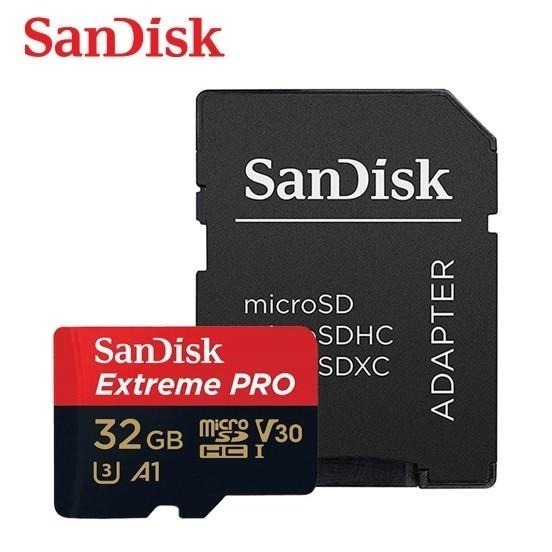 SanDisk 32G Extreme PRO microSD U3 UHS-I 100MB 高速 記憶卡 V30 A1-細節圖2