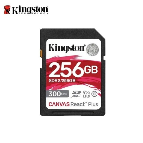 金士頓 256G SDXC UHS-II V90 高速300MB 記憶卡 支援4K/8K 專業影像
