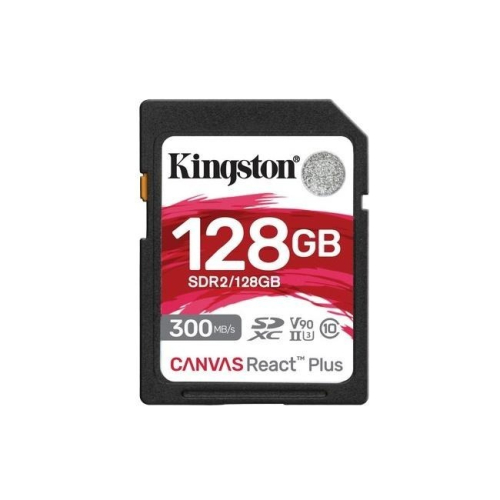 金士頓 128G SDXC UHS-II V90 高速300MB 記憶卡 支援4K/8K 專業影像