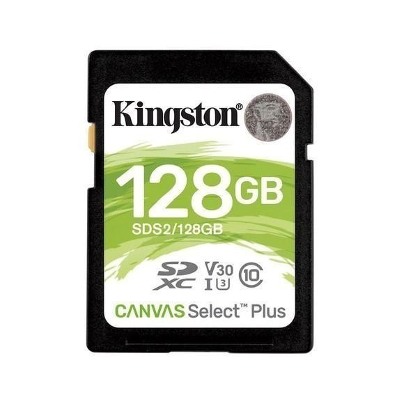 公司貨 金士頓 Canvas Select Plus SDXC 128GB 相機記憶卡-細節圖3