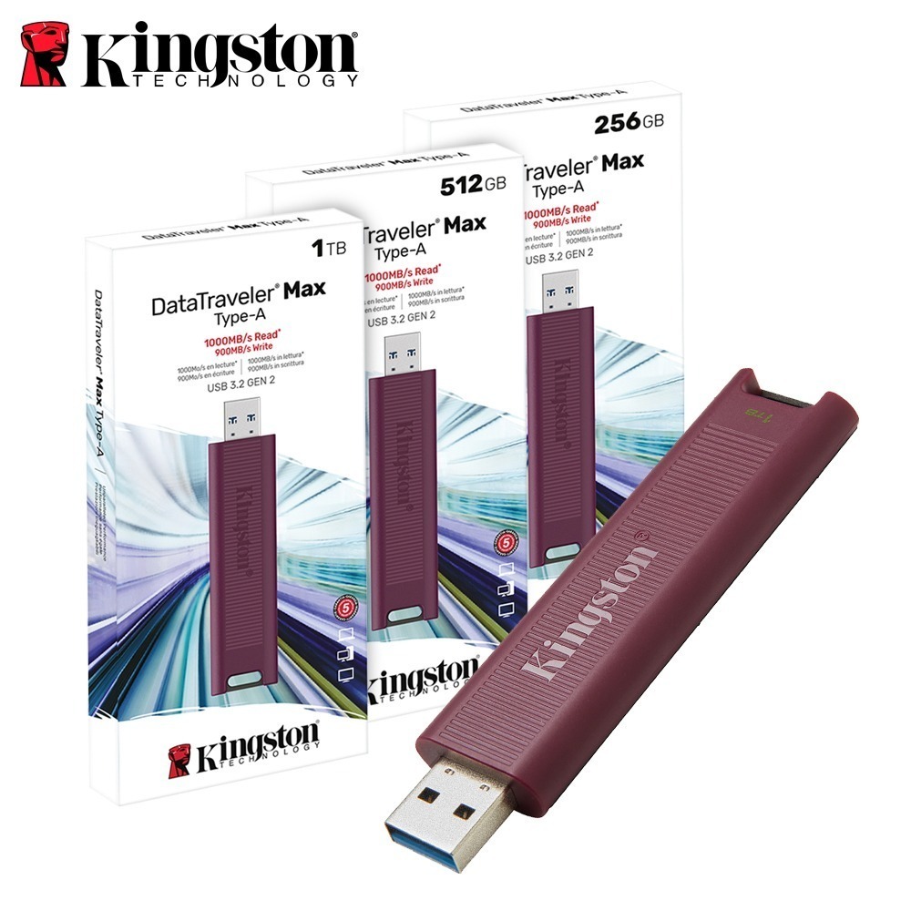 金士頓 Kingston 256G 512G 1TB DataTraveler Max USB-A 高速 隨身碟-細節圖2