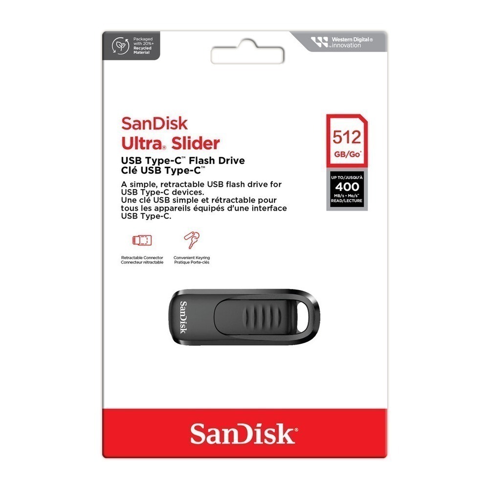 SanDisk Ultra Slider CZ480 64G 128G 256G 512G 1TB Type-C 隨身碟-細節圖3