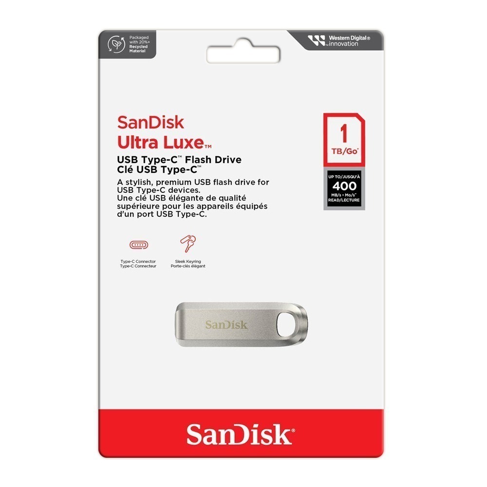 SanDisk Ultra Luxe CZ75 64G 128G 256G 512G 1TB Type-C 金屬 隨身碟-細節圖4