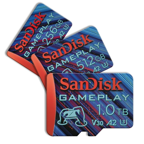 SanDisk GamePlay 128G 256G 512G 1TB 記憶卡 microSD 掌上型遊戲專用
