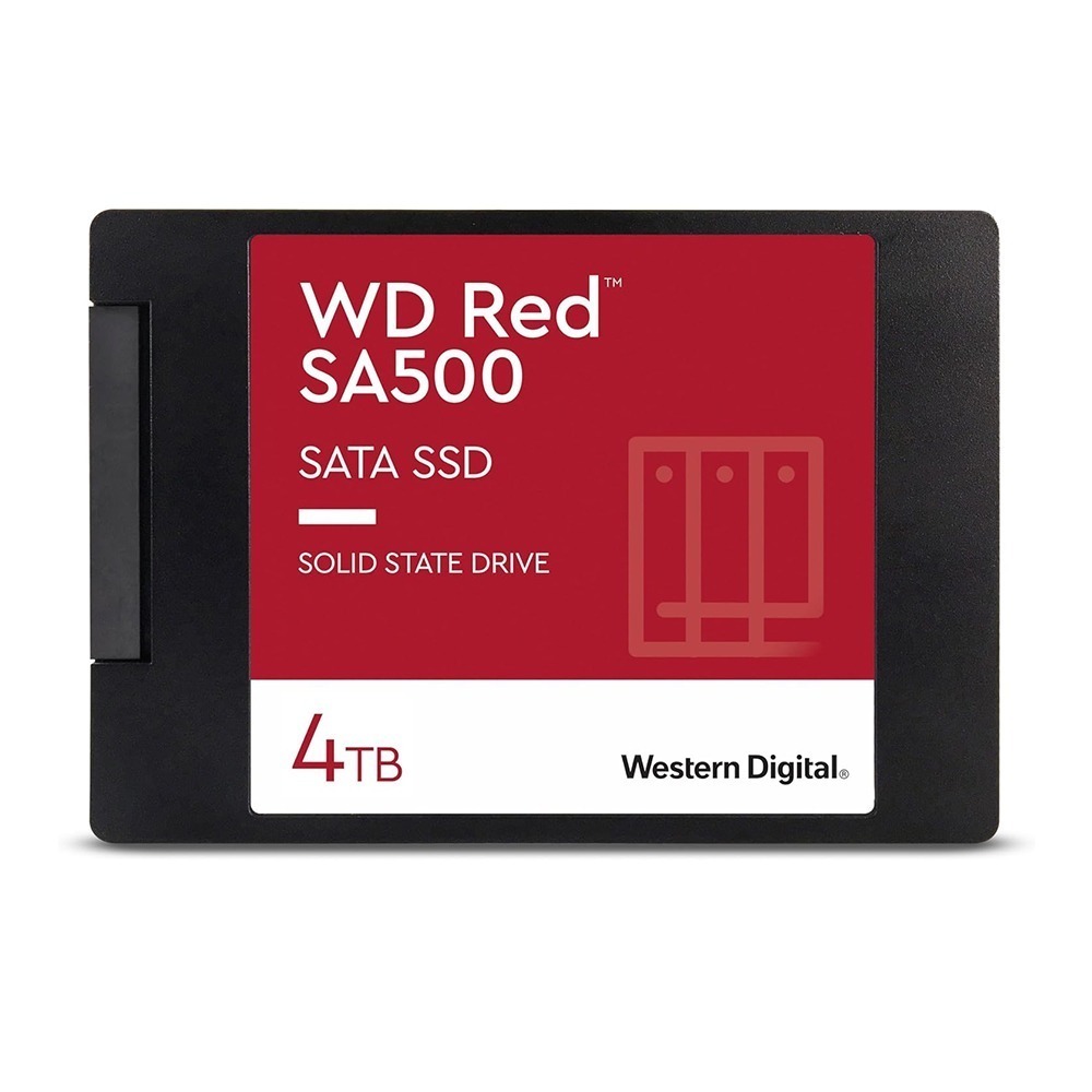 威騰 WD Red 紅標 SA500 500G 1TB 2TB 4TB NAS SATA SSD 2.5 吋 固態硬碟-細節圖4
