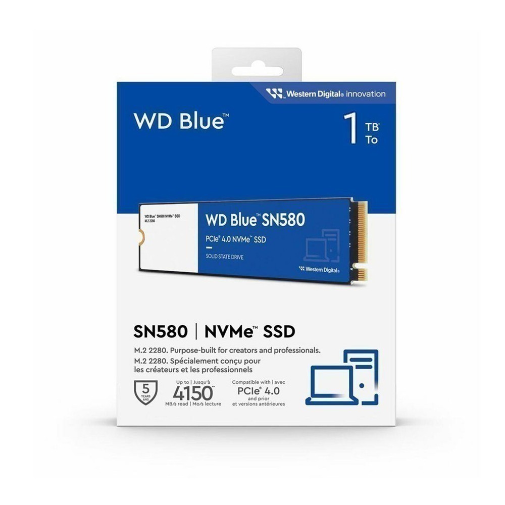 威騰 WD Blue 藍標 SN580 500G 1TB 2TB M.2 2280 PCIe SSD 固態硬碟-細節圖4