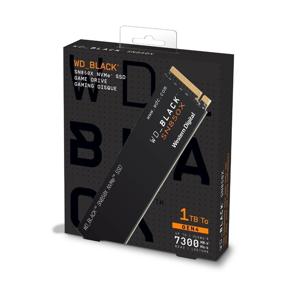 威騰 WD_BLACK SN850X 1TB 2TB 4TB M.2 2280 NVMe PCIe SSD 公司貨-細節圖4
