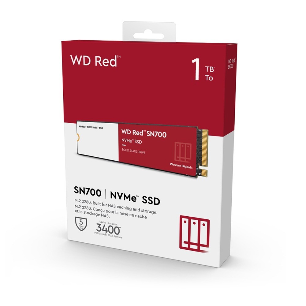 WD Red 紅標 SN700 NVMe SSD 500G 1TB 2TB 4TB PCle M.2 2280 固態硬碟-細節圖4