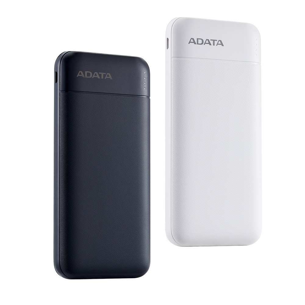 ADATA 威剛 C100 行動電源 10000mAh QC/PD 20W快充 薄型輕量化設計 公司貨 黑/白-細節圖2