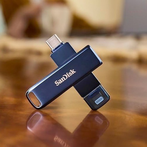 SanDisk Phone Drive 64G 128G 256G 蘋果 / 安卓 Type-C OTG 旋轉 隨身碟-細節圖5