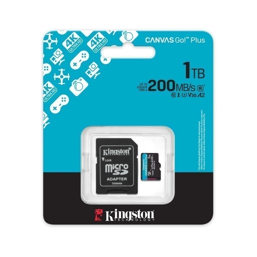 Kingston Canvas Go!Plus SDCG4 microSD 高速記憶卡 U3 V30 A2-細節圖8