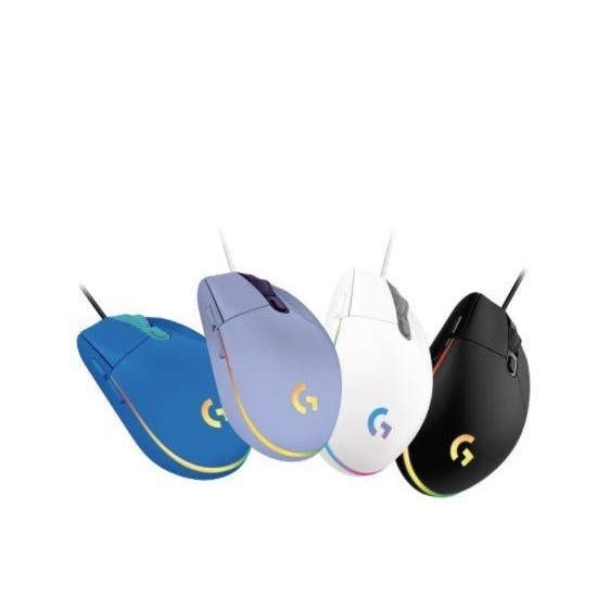Logitech 羅技 G102 LIGHTSYNC RGB 6 鍵 炫彩遊戲滑鼠 黑/白/藍/紫色-細節圖2
