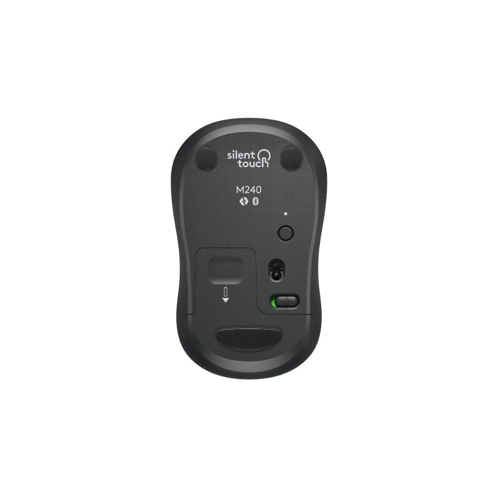 Logitech 羅技 M240 無線靜音藍牙滑鼠 石墨黑/珍珠白/玫瑰粉-細節圖5