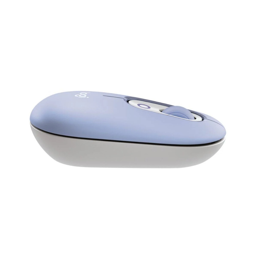 Logitech 羅技 POP MOUSE 無線藍牙滑鼠 石墨黑/珍珠白/薰衣紫/玫瑰粉-細節圖6