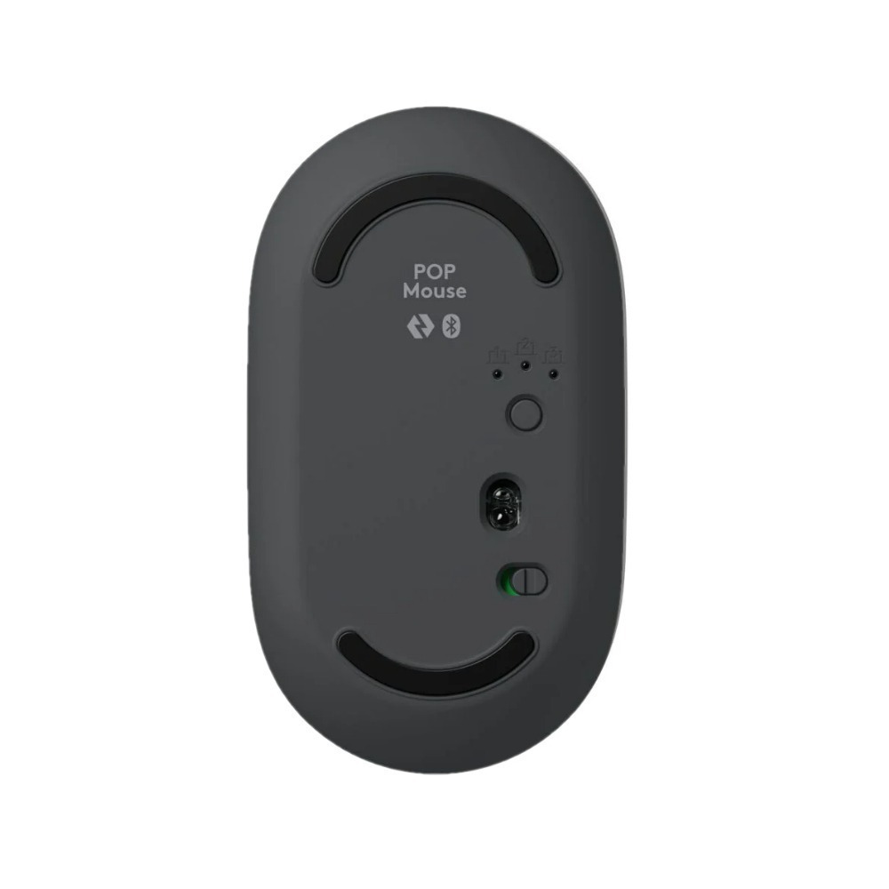 Logitech 羅技 POP MOUSE 無線藍牙滑鼠 石墨黑/珍珠白/薰衣紫/玫瑰粉-細節圖7