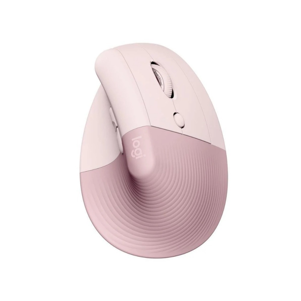 Logitech 羅技 LIFT人體工學垂直滑鼠 石墨灰/珍珠白/玫瑰粉 左手版-細節圖4