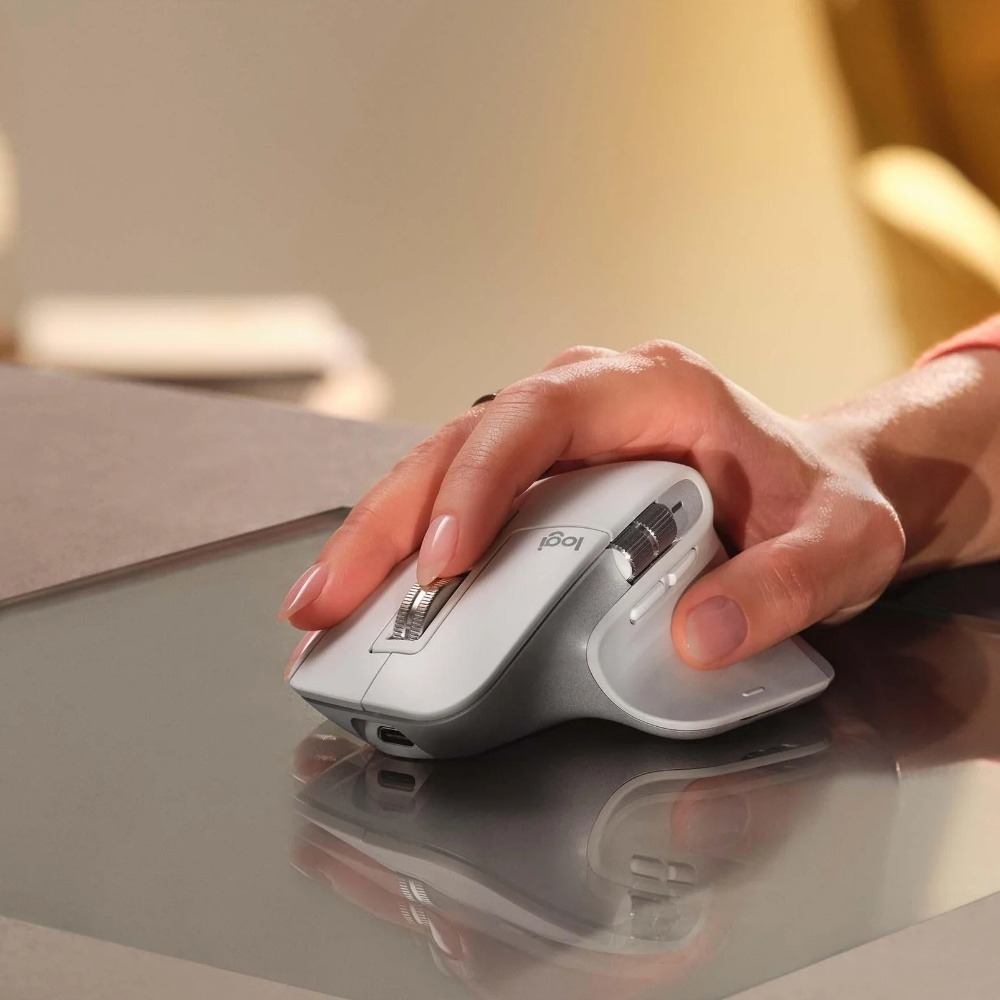Logitech 羅技 MX Master 3S 無線智能滑鼠 石墨灰/珍珠白-細節圖7