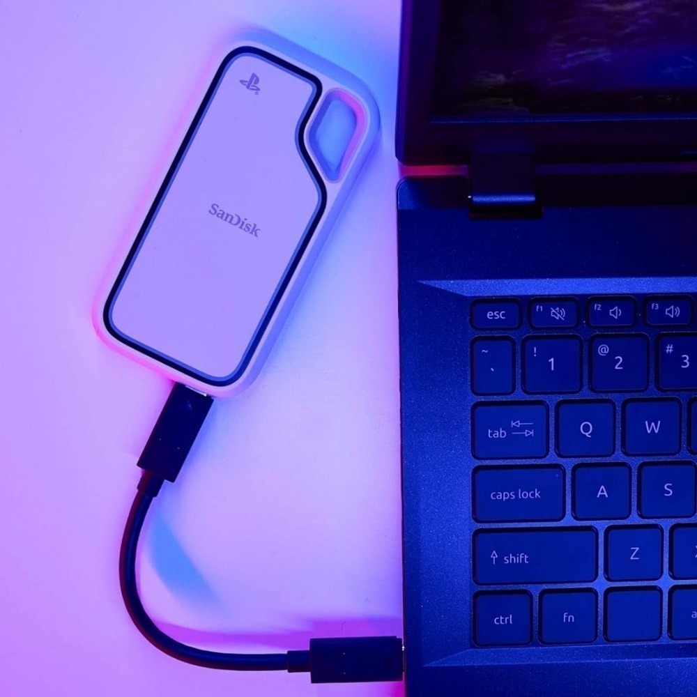 SanDisk Extreme V2 1TB 2TB 行動固態硬碟 適用 PS5 官方授權 SSD 外接硬碟-細節圖6