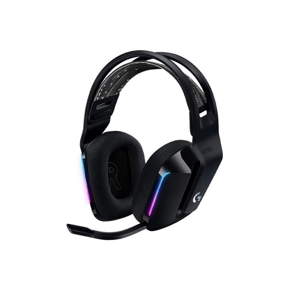 Logitech G 羅技 G733 LIGHTSPEED 無線 RGB 炫光 電競 耳機麥克風 黑/白/藍/紫-細節圖3