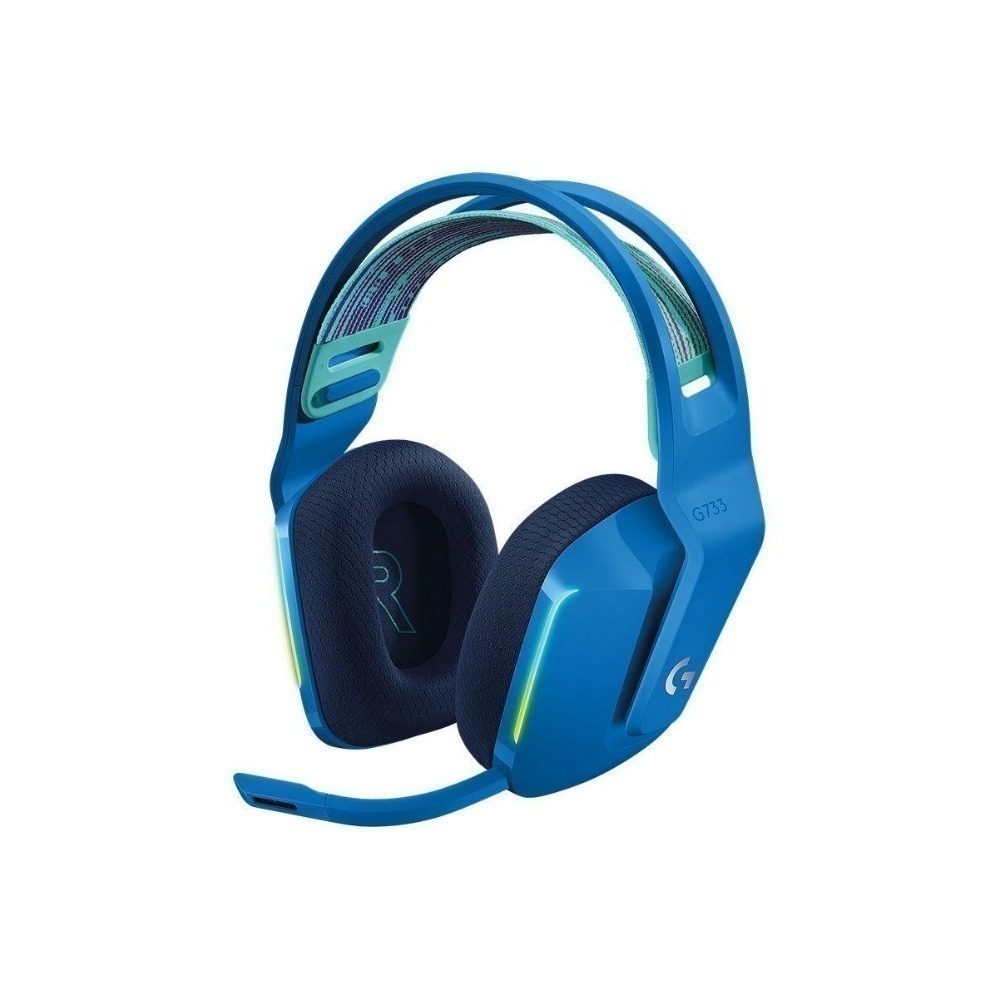 Logitech G 羅技 G733 LIGHTSPEED 無線 RGB 炫光 電競 耳機麥克風 黑/白/藍/紫-細節圖4