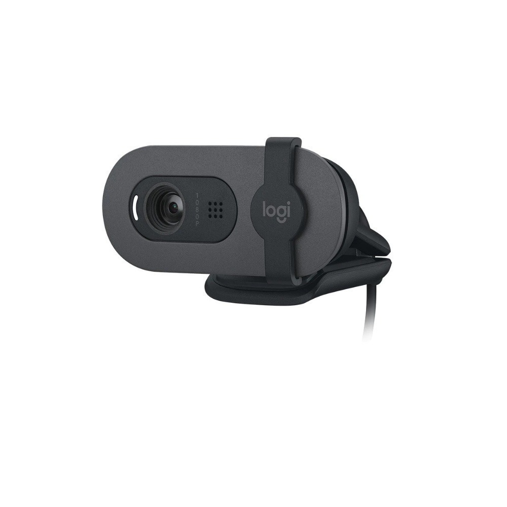 Logitech 羅技 Brio 100 網路攝影機 石墨灰/珍珠白/玫瑰粉-細節圖3