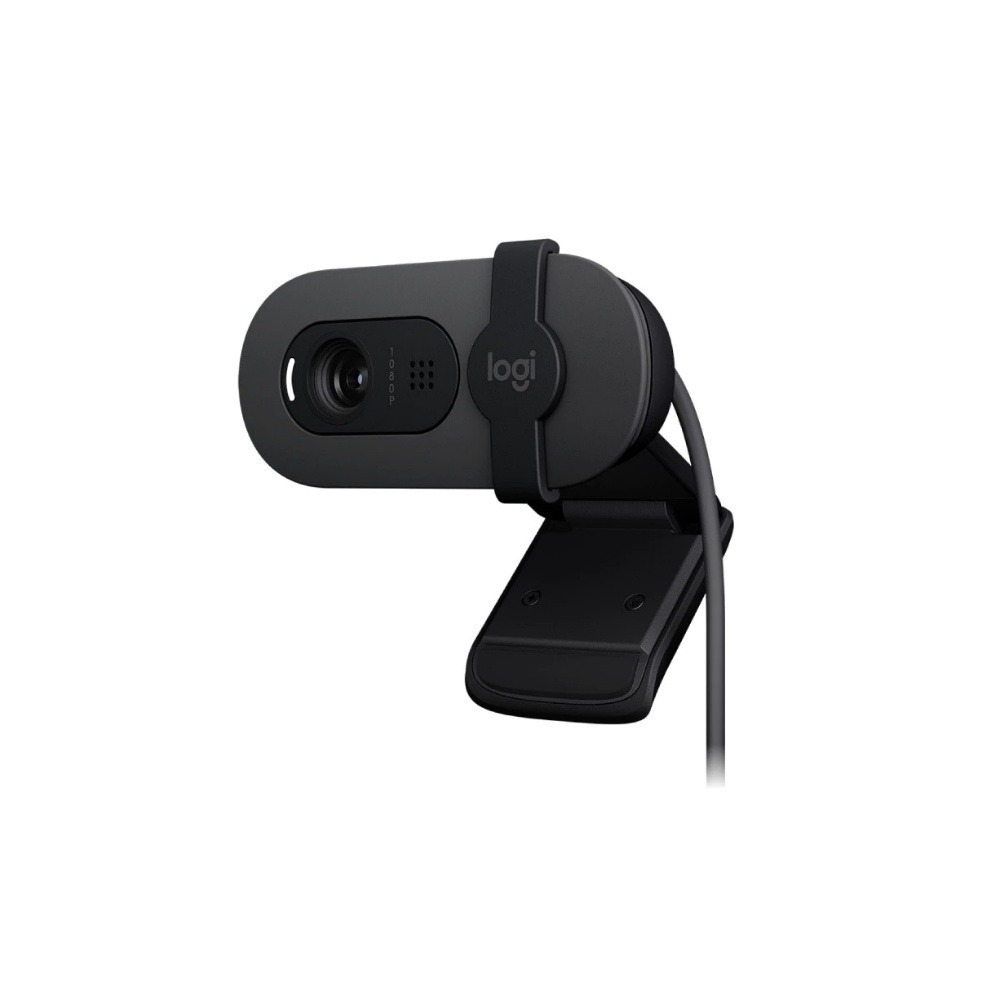 Logitech 羅技 Brio 100 網路攝影機 石墨灰/珍珠白/玫瑰粉-細節圖2
