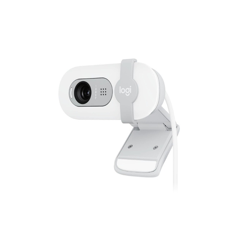 Logitech 羅技 Brio 100 網路攝影機 石墨灰/珍珠白/玫瑰粉-細節圖5
