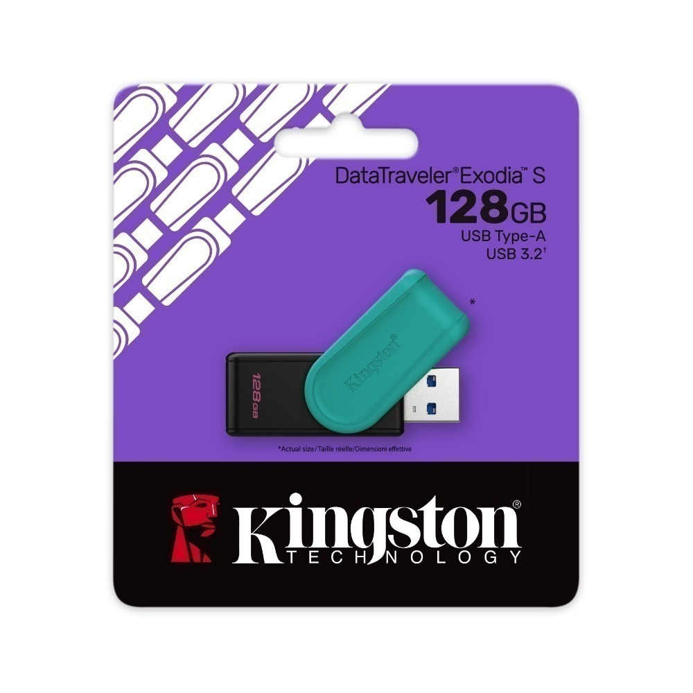Kingston 64G 128G 256G 512G DataTraveler Exodia S USB3.2 隨身碟-細節圖3