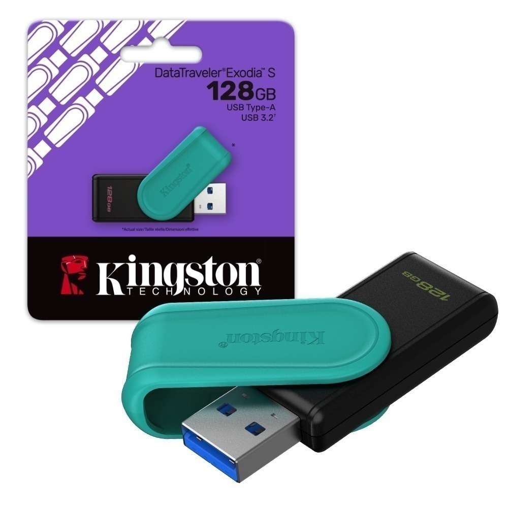 Kingston 64G 128G 256G 512G DataTraveler Exodia S USB3.2 隨身碟-規格圖5